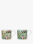Designers Guild Ikebana Porcelain Mugs, Set of 2, 290ml, Multi