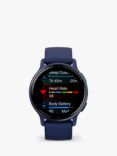 Garmin vivoactive 5 GPS Smartwatch, 42mm, Captain Blue