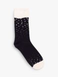 Luckies Beer Stout Novelty Socks, Black/White, One Size