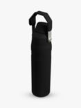 Stanley AeroLight IceFlow Recycled Stainless Steel Leak-Proof Drinks Bottle, 600ml, Black