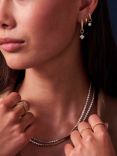 Sif Jakobs Jewellery Cubic Zirconia Drop Earring Charm