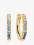 Sif Jakobs Jewellery Ellera Medio Gradient Cubic Zirconia Hoop Earrings