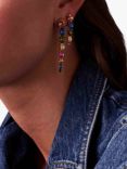 Sif Jakobs Jewellery Cubic Zirconia Drop Earrings, Gold/Multi