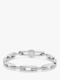 Milton & Humble Jewellery Second Hand Chiampesan 18ct White Gold Diamond Marquise Link Bracelet