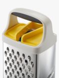 Joseph Joseph Multi-Grip Box Grater & Storage Container with Precision Food Grip