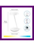 WiZ Portrait Smart Desk Lamp, White