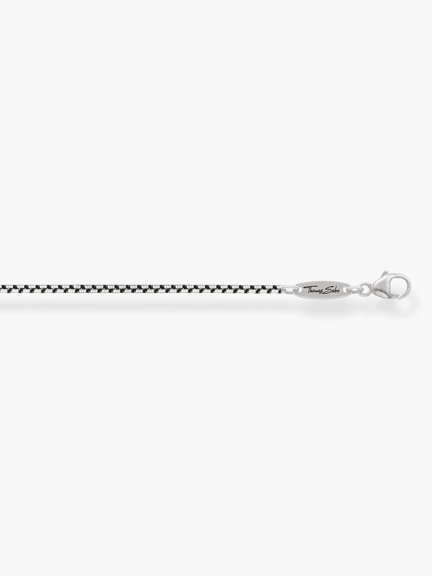 Buy THOMAS SABO Men's Chain Necklace, Silver Online at johnlewis.com