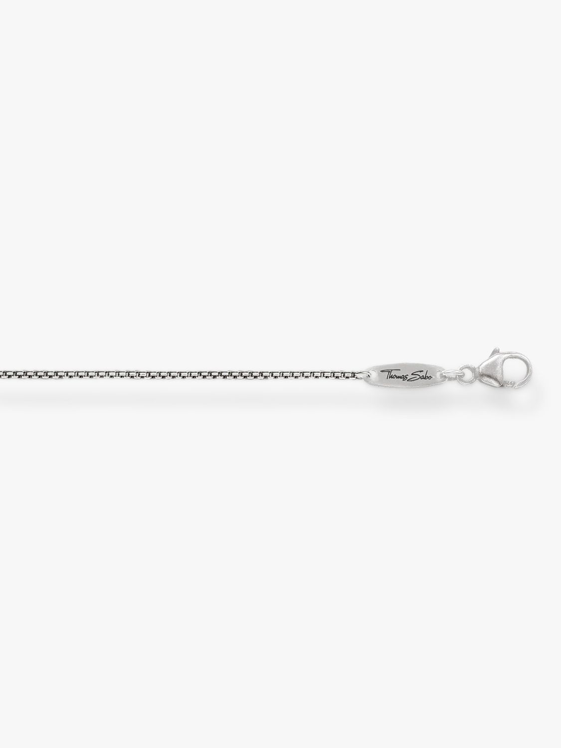 THOMAS SABO Men's Long Venetian Chain Necklace, Silver