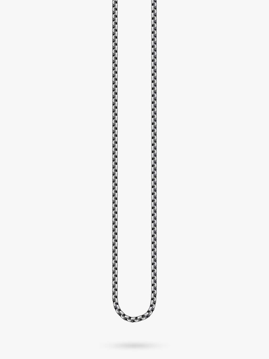 Buy THOMAS SABO Men's Venetian Chain Necklace, Silver Online at johnlewis.com
