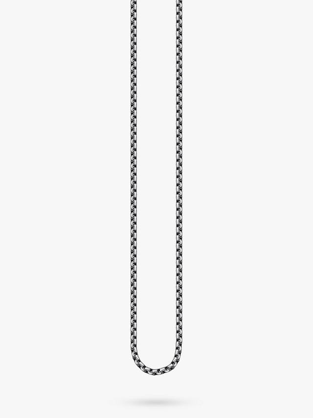THOMAS SABO Men's Venetian Chain Necklace, Silver