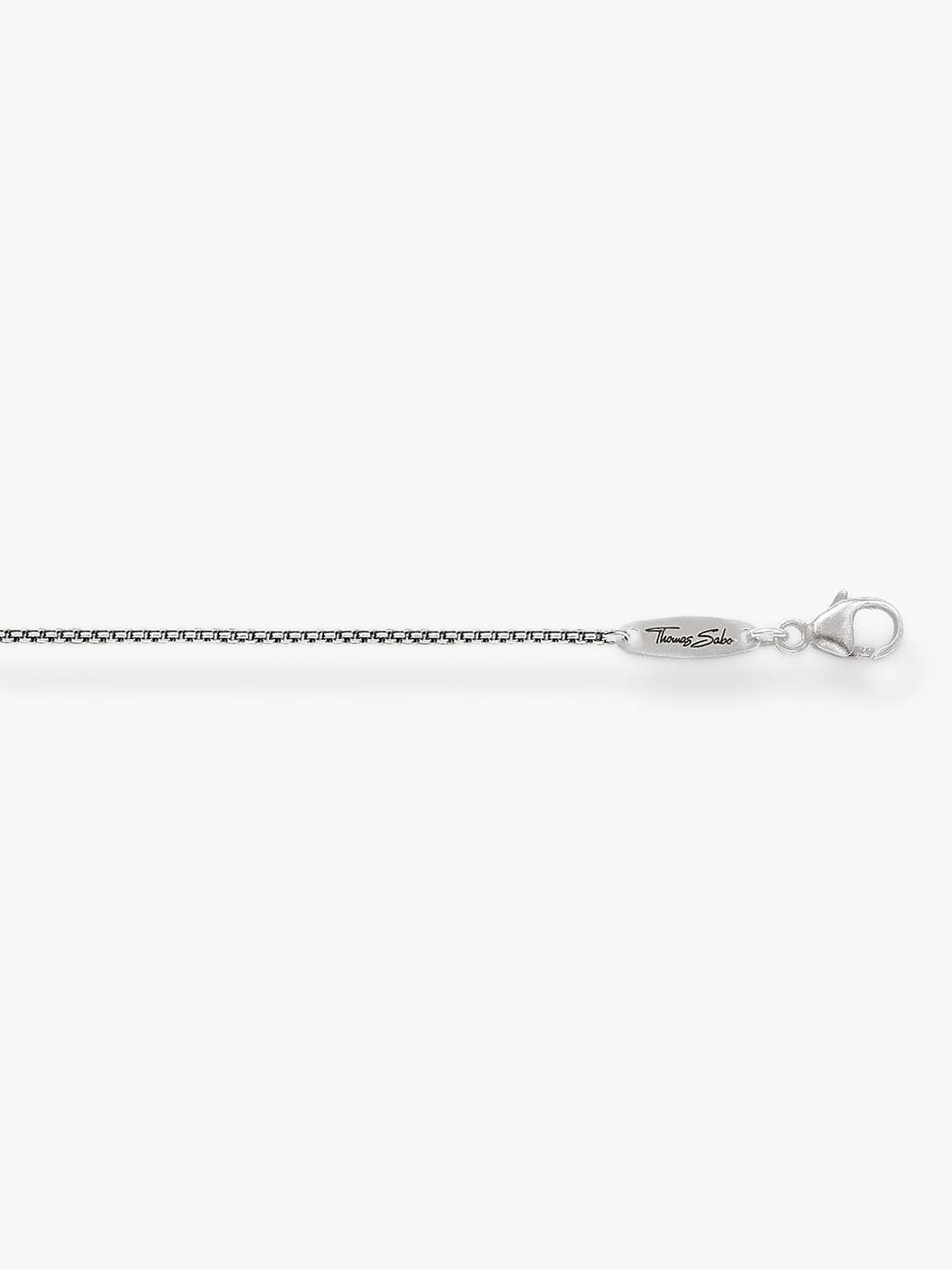 Buy THOMAS SABO Men's Venetian Chain Necklace, Silver Online at johnlewis.com