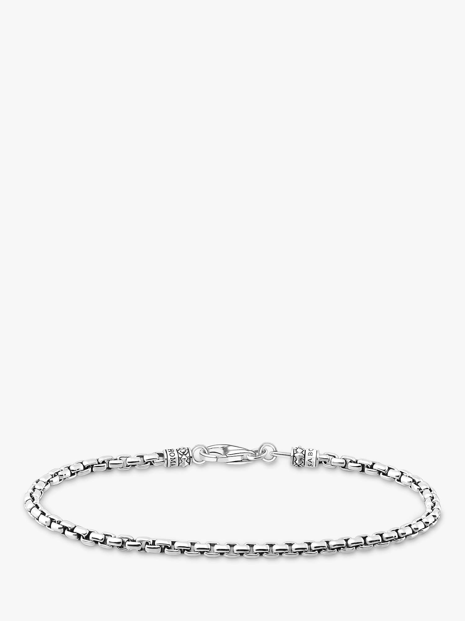 Buy THOMAS SABO Venetian Chain Bracelet, Silver Online at johnlewis.com