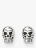 THOMAS SABO Skull Stud Earrings, Silver