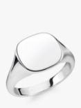 THOMAS SABO Unisex Signet Ring, Silver