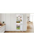 Bosch KIN86NFE0G Integrated 60/40 Fridge Freezer, White