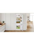 Bosch KIV87NSE0G Integrated 70/30 Fridge Freezer, White