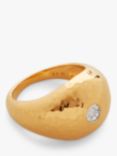 Monica Vinader Deia Diamond Ring, Gold