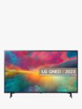 LG 43QNED756RA (2023) QNED HDR 4K Ultra HD Smart TV, 43 inch with Freeview Play/Freesat HD, Ashed Blue