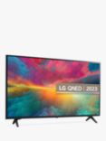LG 43QNED756RA (2023) QNED HDR 4K Ultra HD Smart TV, 43 inch with Freeview Play/Freesat HD, Ashed Blue