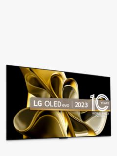 LG OLED83M39LA (2023) OLED HDR 4K Ultra HD Smart TV, 83 inch with Freeview Play/Freesat HD, Dolby Atmos, One Wall Design & Zero Connect Box, Light Satin Silver