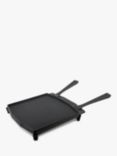 Ooni Outdoor Oven Dual Sided Cast Iron Grizzler Plate & Stainless Steel Trivet