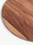 John Lewis Acacia Wood Round Placemat, Natural