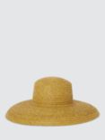 John Lewis Straw Raffia Downturn Hat