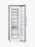 Siemens iQ300 GS36NVIEV Freestanding Freezer, Silver