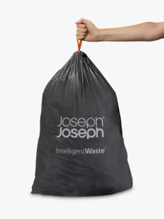 Joseph Joseph IW6 30L Gray Trash Bags