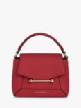 Strathberry Mini Mosaic Bag, Raspberry/Burgundy