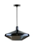 Där Esmeralada Large Glass Pendant Ceiling Light, Blue/Opal