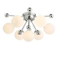 Där Ursa 7 Arm Glass Flush Ceiling Light