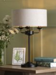 Laura Ashley Sorrento 3 Arm Table Lamp, Natural