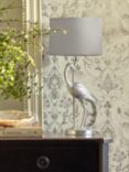 Laura Ashley Tregaron Stalk Table Lamp, Silver