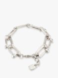 UNOde50 Curious Collection Rectangular Link Bracelet