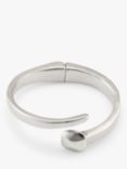 UNOde50 Curious Collection New Nail Hinge Bangle, Silver