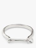 UNOde50 Horseshoe Bangle, Silver