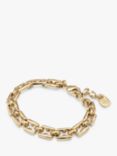 UNOde50 Square Link Bracelet, Gold