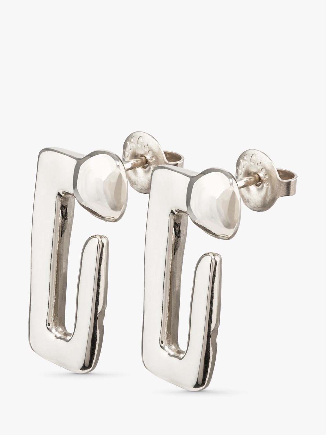 Buy UNOde50 Curious Collection Medium Rectangular Drop Earrings Online at johnlewis.com