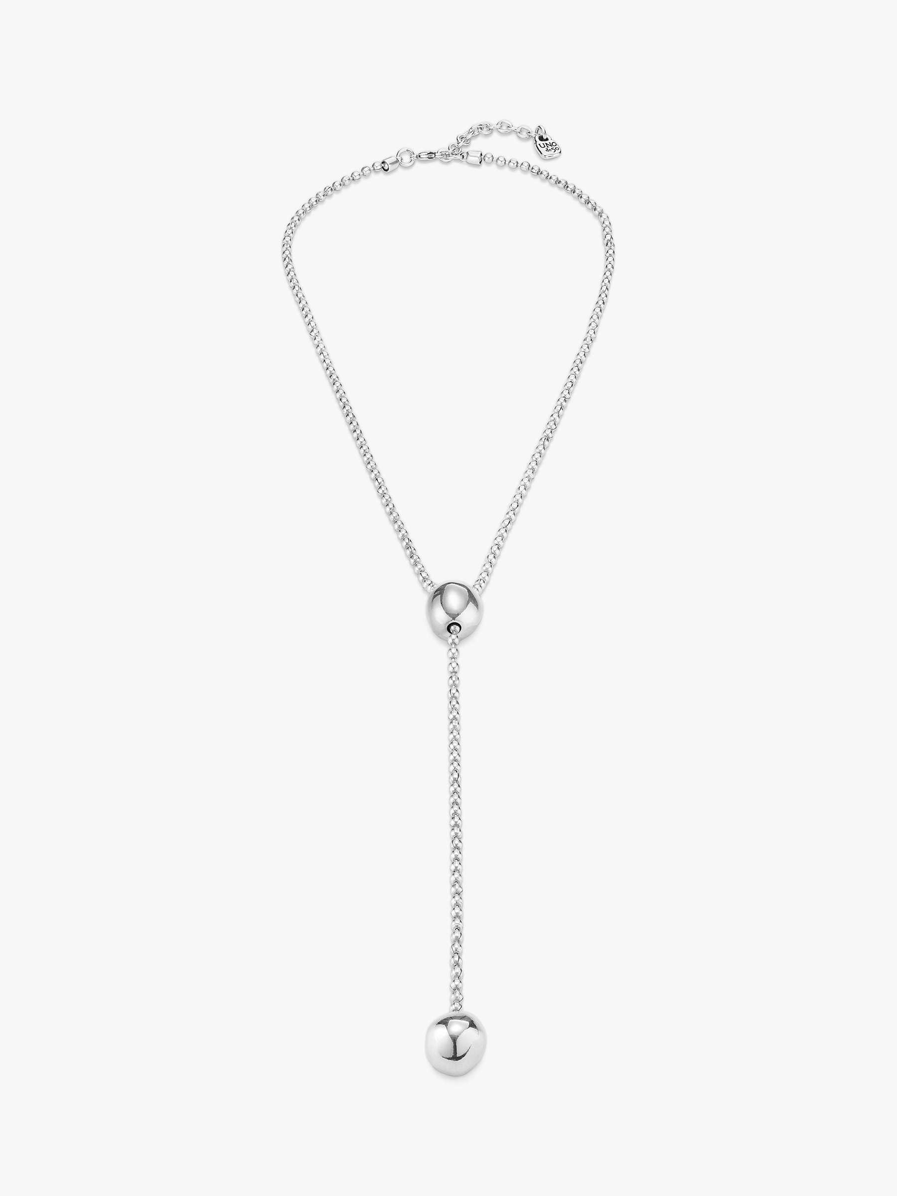 Buy UNOde50 Long Y Necklace Online at johnlewis.com
