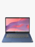 Lenovo IdeaPad Slim 3 Chromebook Laptop, MediaTek Processor, 8GB RAM, 128GB eMMC, 14" Full HD, Abyss Blue
