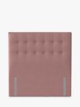 Silentnight Sleep Genius Full Height Headboard, Super King Size, Dusky Pink