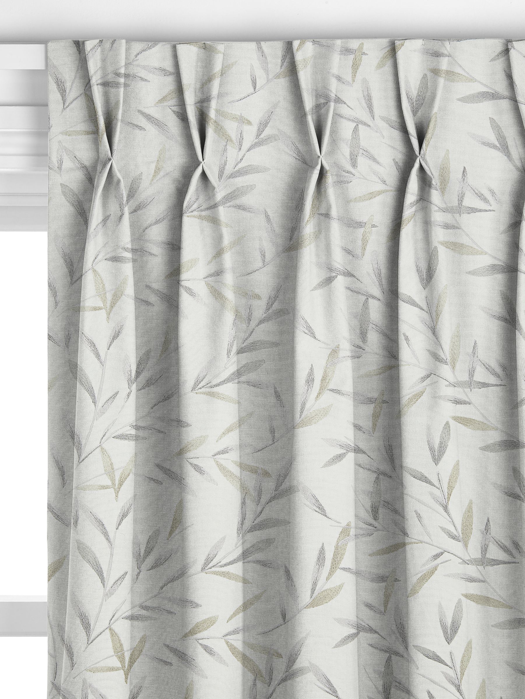 John Lewis Langley Made to Measure Curtains, Natural