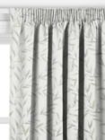John Lewis Langley Embroidery Made to Measure Curtains or Roman Blind, Natural