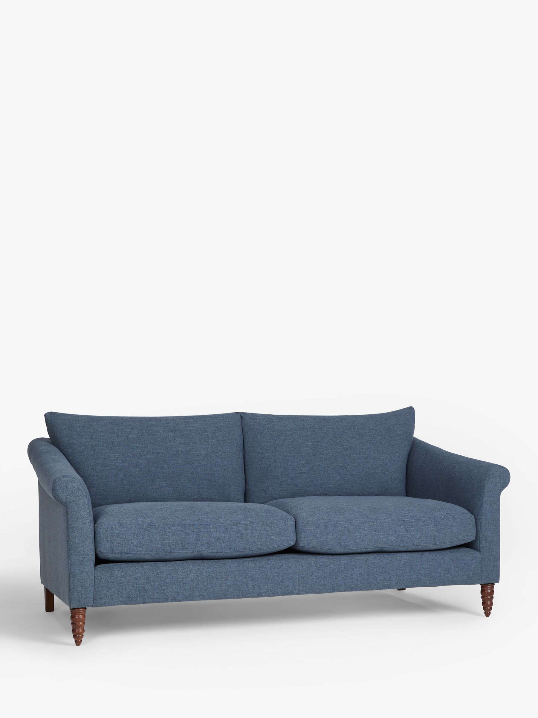 John Lewis Sloane Grand 3 Seater Sofa, Dark Leg