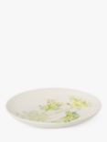 BlissHome Cow Parsley Large Earthenware Serving Bowl, 39cm, Green