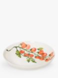 BlissHome Vine Tomatoes Earthenware Supper Bowl, 24cm, Red