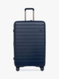 Antler Stamford 4-Wheel 81cm Large Expandable Suitcase, Dusk Blue