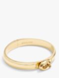 Coach Signature Sculpted C Bangle, Gold