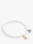 Coach Delicate Pearl Strand Charm Bracelet, Multi